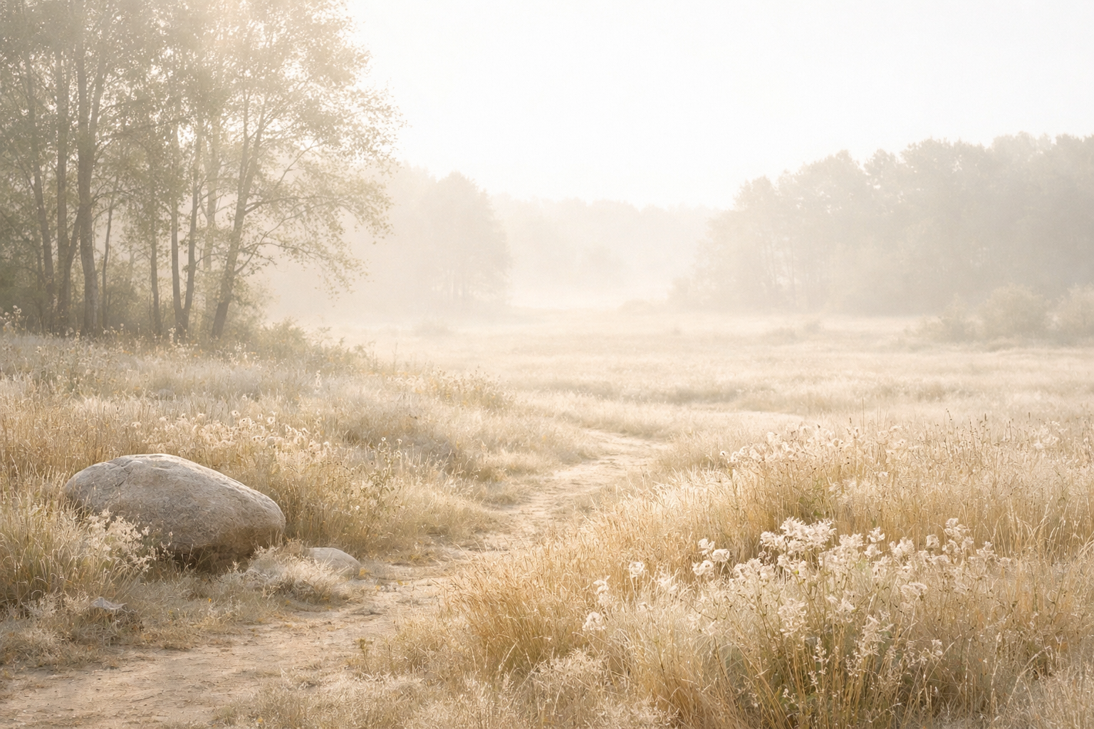 Peaceful natural landscape